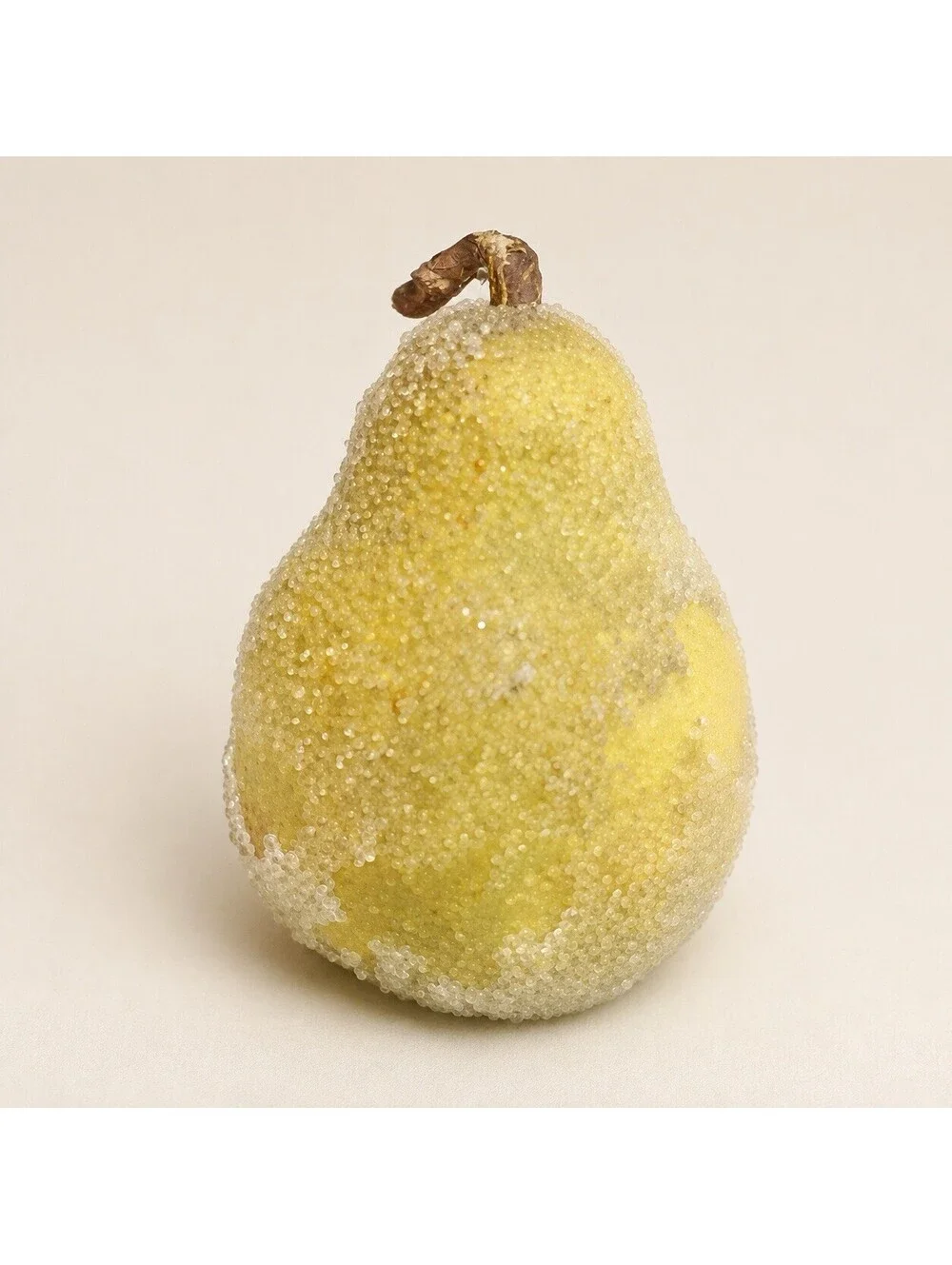 Vintage Sugared Fruit Ornaments – Set of 7 Beaded Christmas Decorations